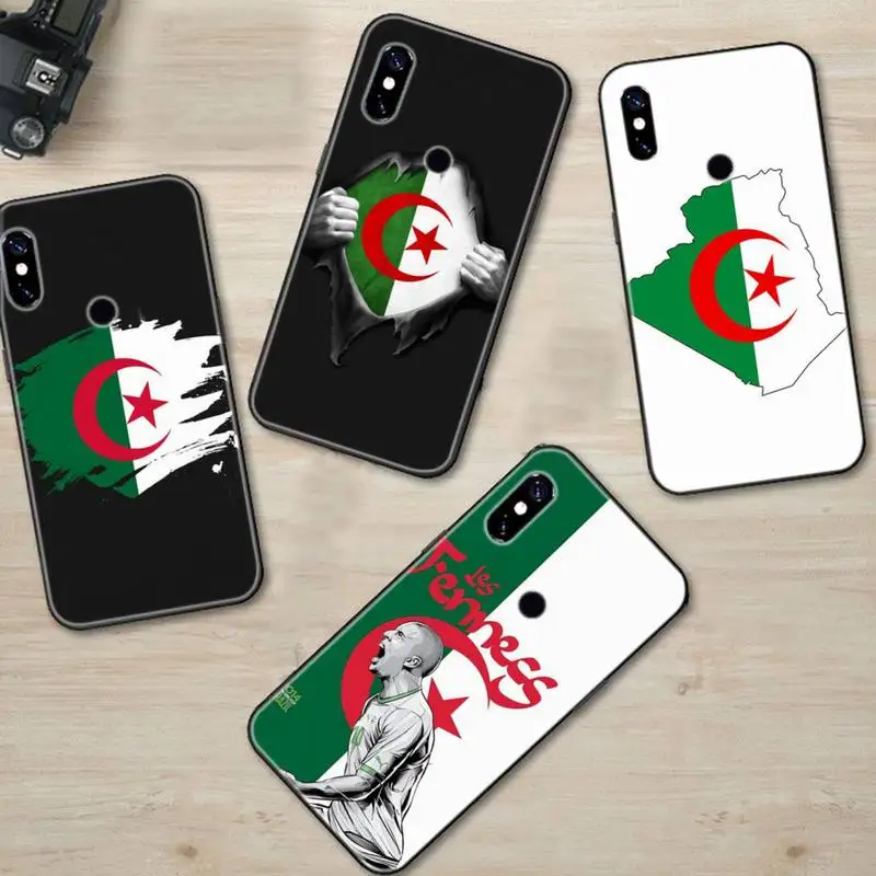

Algeria Flag Phone Case For Xiaomi 8 9 Se 10 10pro Note 2 3 10 MIX2 S MAX2 3 F1 5X