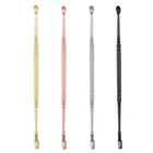 Ушные отмычки из нержавеющей стали, ушные отмычки с двойной головкой, воск для ушей, средство для чистки ушей