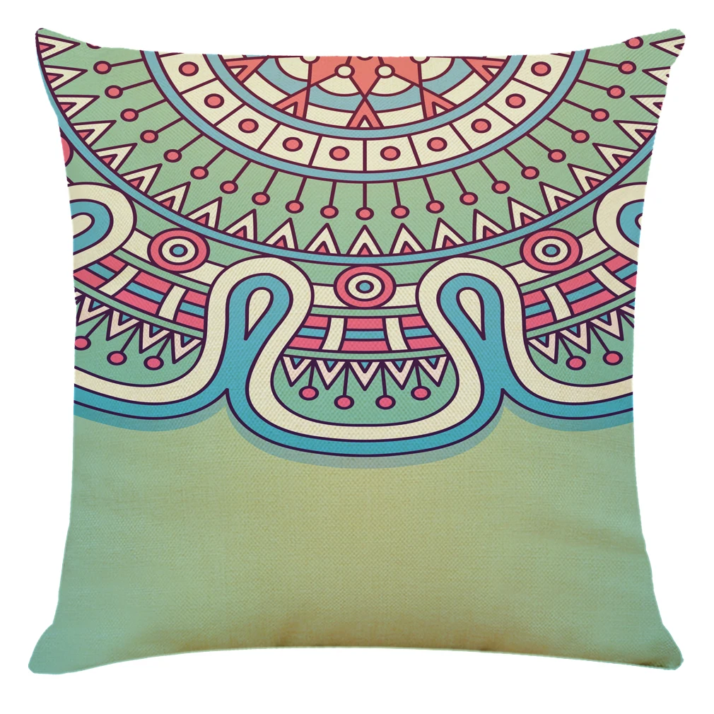 Clan стиль в виде геометрических фигур подушки Чехол подарок принт наволочка 45x45 см