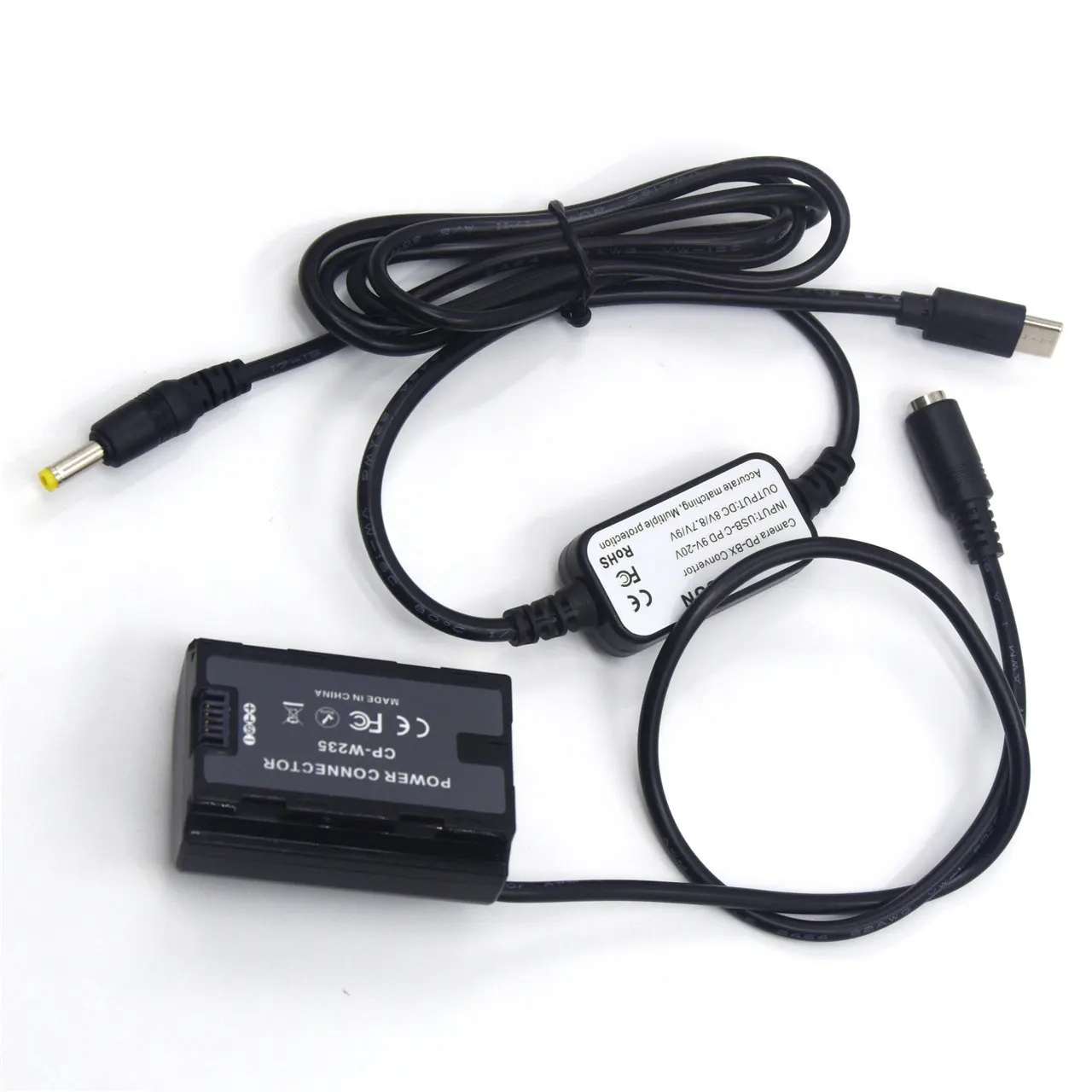 

Адаптер питания USB Type C с кабелем + искусственная батарея
