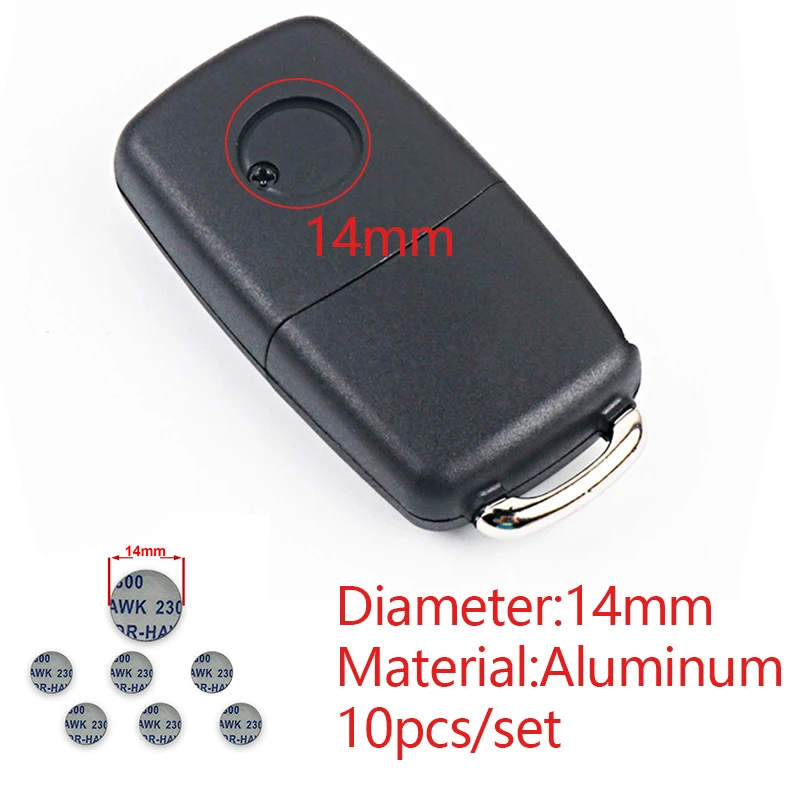 Наклейка на ключ для Volkswagen VW CC наклейка от автомобиля Golf 4 5 6 7 Sharan 7N Passat B5 B6 B7 Tiguan EOS R