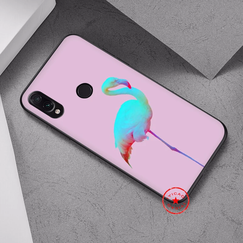 IYICAO Фламинго натуральный мягкий чехол для Xiaomi Redmi Note 8 7 6 5 Pro 5A 4X Мягкий Силиконовый