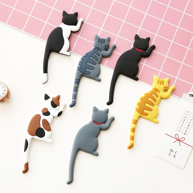 

Unique Multifunctional Cat/Dog Magnetic Wall-hung Key Fridge Sticker Refrigerator Magnet Hook