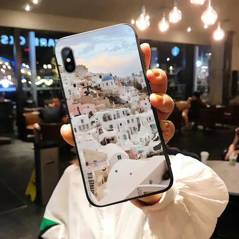 

Italy city landscape at night Phone Case for iPhone 11 12 pro XS MAX 8 7 6 6S Plus X 5S SE 2020 XR