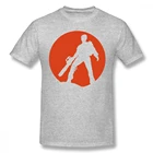 Ash Vs Evil Dead, футболка, Ash Vs The Evil Dead, футболка, Мужская забавная футболка, с принтом, большая, с короткими рукавами, 100 процентов, хлопковая футболка