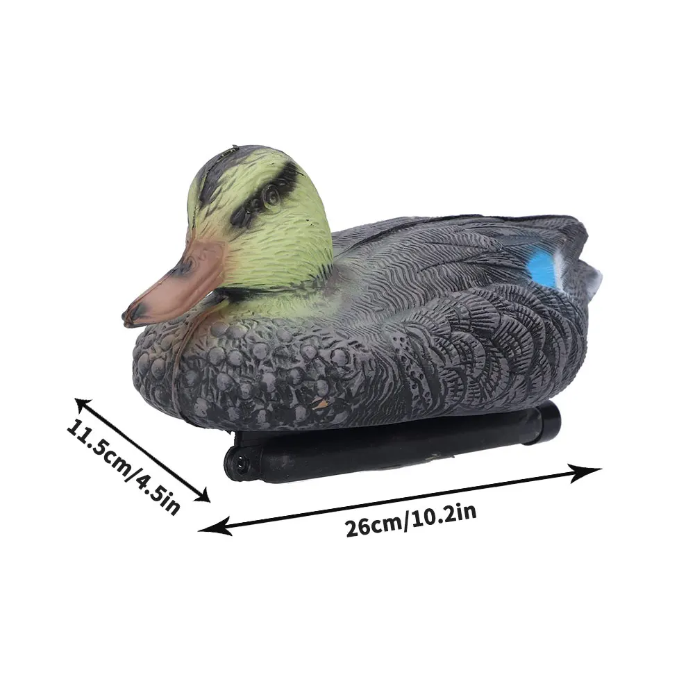 

2PCS Pond Duck Ornament Garden Simulation Duck Decoy Lifelike Artificial Animal Craft Decoration Home Garden Pool Pond Decors