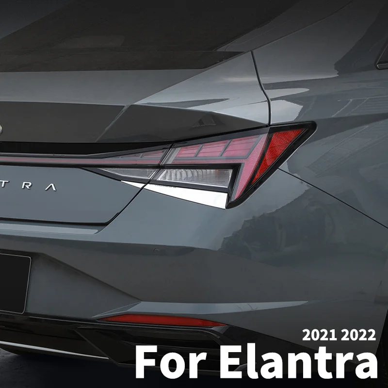 

Taillight trim strip sequin stickers, For Hyundai The All-new ELANTRA Refit 2021 2022 Taillight eyebrow stickers Car Accessories