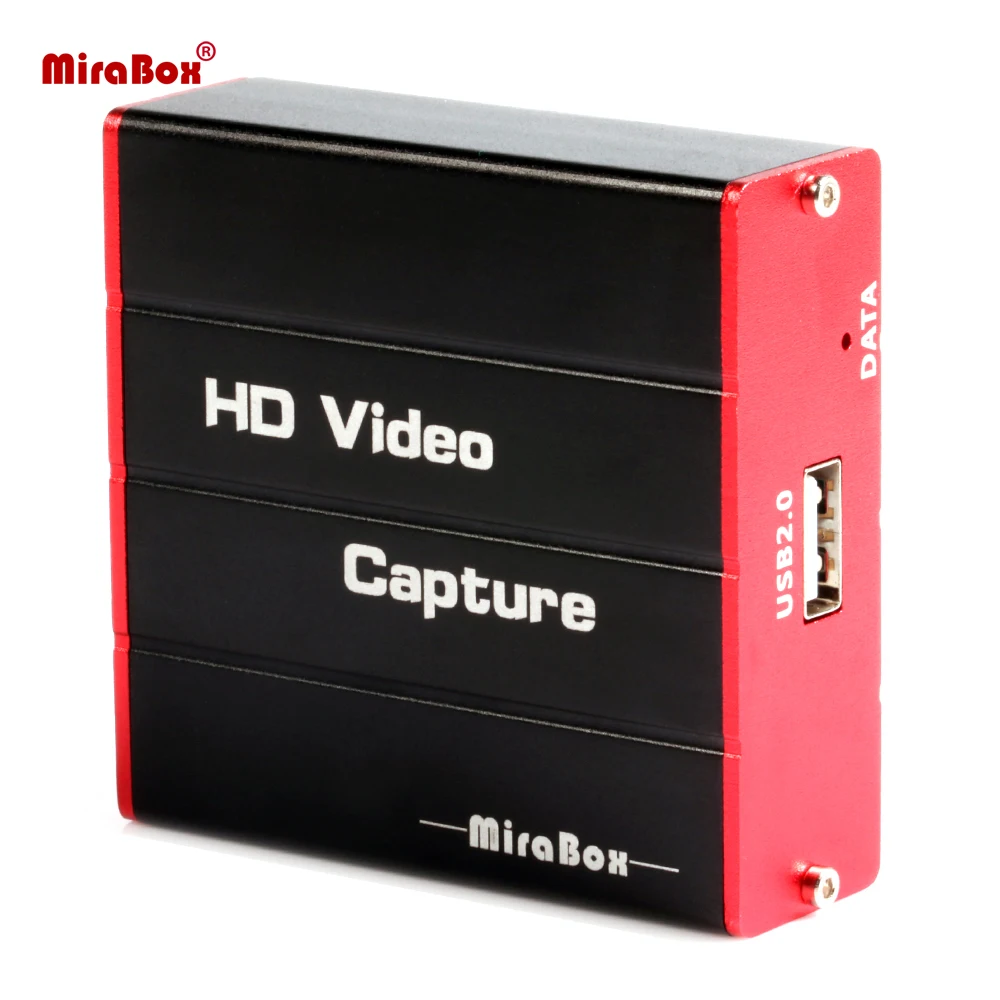 

MiraBox 1080P HDMI Capture Game Video Capture with Loopout for PS4 Nintendo Switch Xbox Camera Streaming