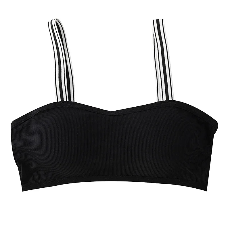 Женский укороченный мягкий бюстгальтер со съемным нагрудным вкладышем