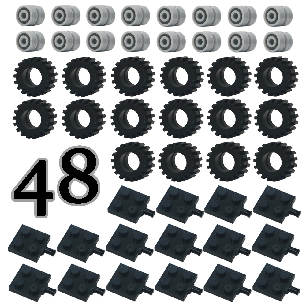 Кубики MOC 48 шт. в наборе детали для конструктора город | Игрушки и хобби