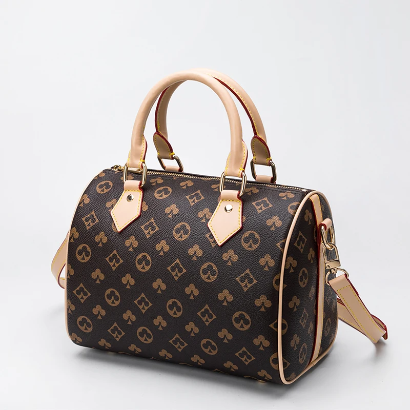 

Luxury Brand Design Women's Boston Handbag Korean Style Shoulder Crossbody Pillow Bag Ladies Portable Shopping Tote Sac femme