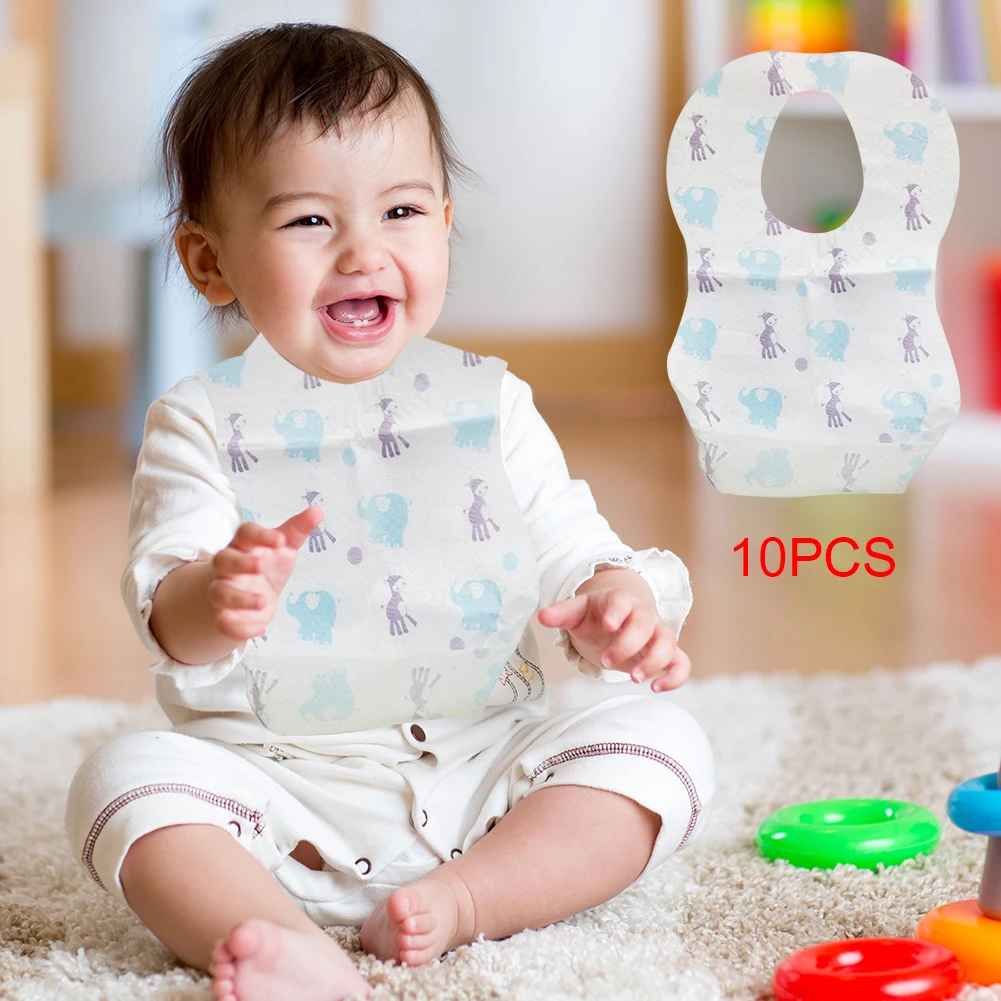 10 шт чехол с откидной крышкой изображением слона из мультфильма узор одноразовые