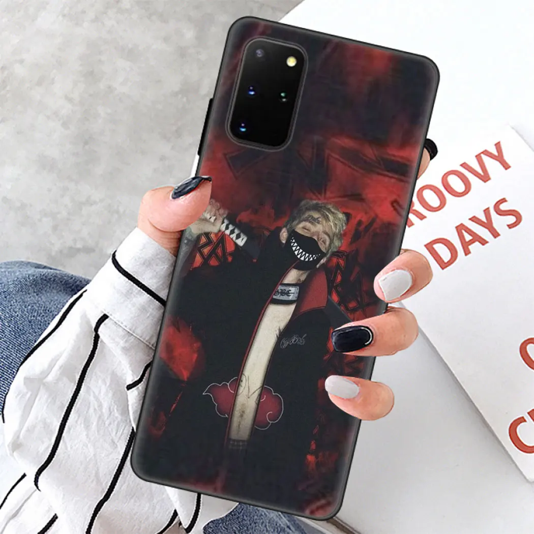 Мягкий силиконовый чехол для Samsung J7 Duo J4 J6 Prime A6 Plus A2 A3 A5 A7 A8 A9 J8 черный телефона Lil Peep