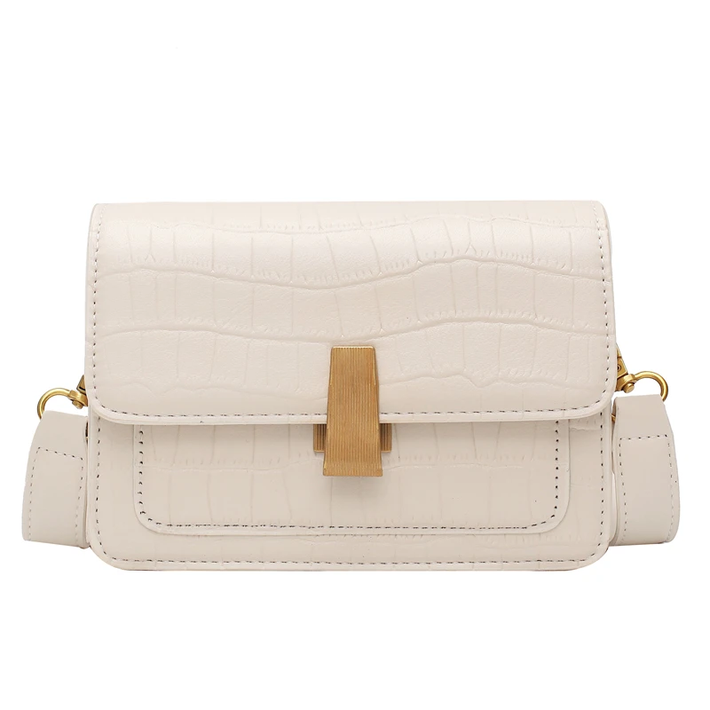 

Stone Pattern PU Leather Flap Bags For Women 2021 Shoulder Handbag Female Fashion Cross Body Bag Branded Trending Small Hand Ba