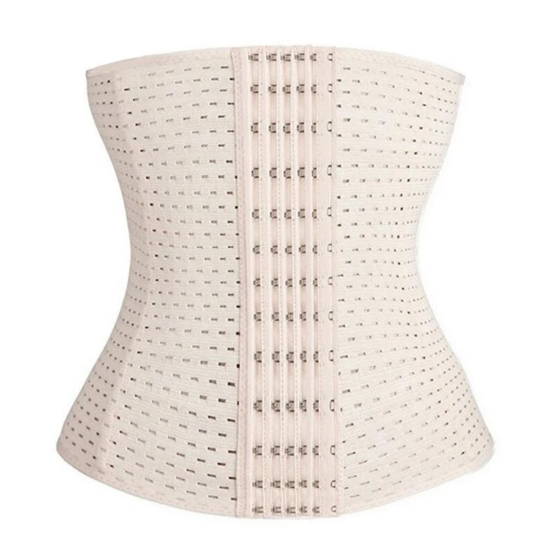 Женское нижнее белье корсет для придания формы шесть брусков с передней пряжкой |