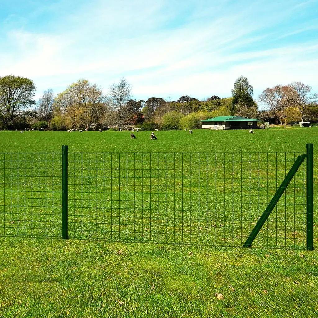 

Euro Fence Steel 82ft x 3.9ft Green