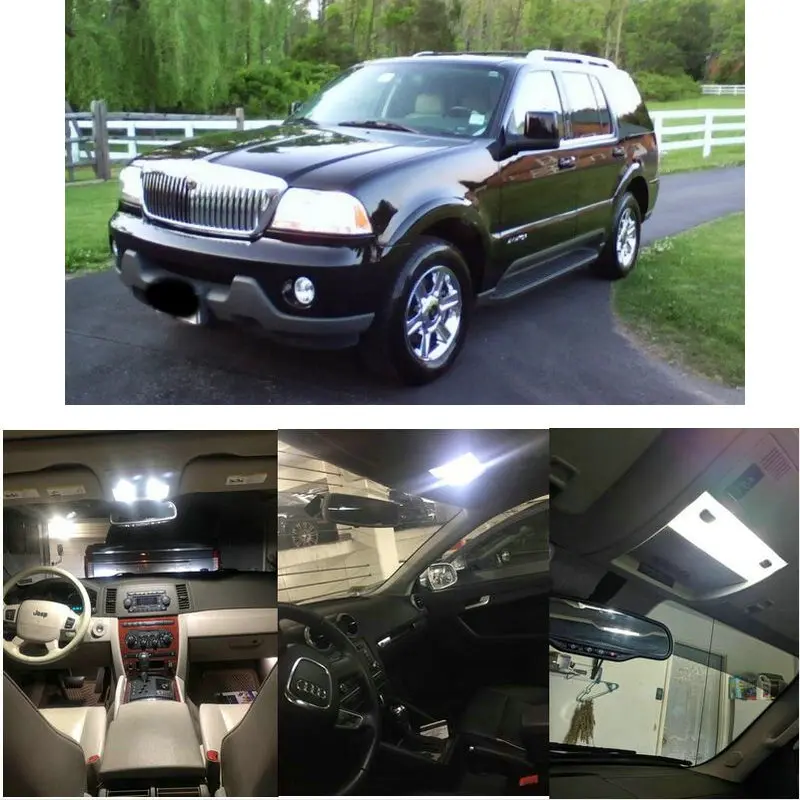 Внутренние светодиодные лампы для 2005 Lincoln Aviator LS Navigator городок автомобильная