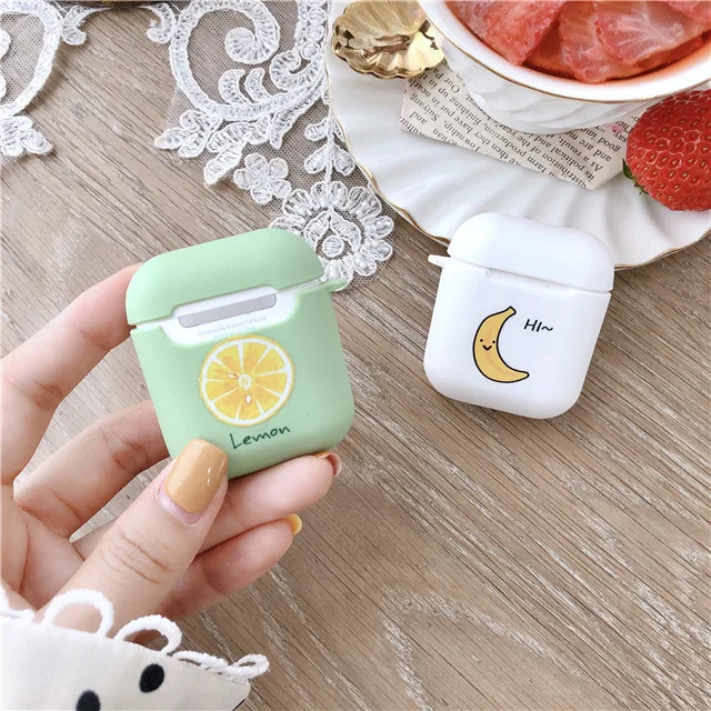 Мураками Такаши солнце цветок Gudetama собака мультфильм шаблон Мягкий ТПУ чехол для Apple Airpods 1/2 Bluetooth Беспроводная сумка для наушников коробка