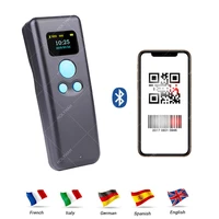 holyhah m8d mini barcode scanner bluetooth wireless wired 1d 2d qr pdf417 bar code reader for ipad iphone android tablets pc