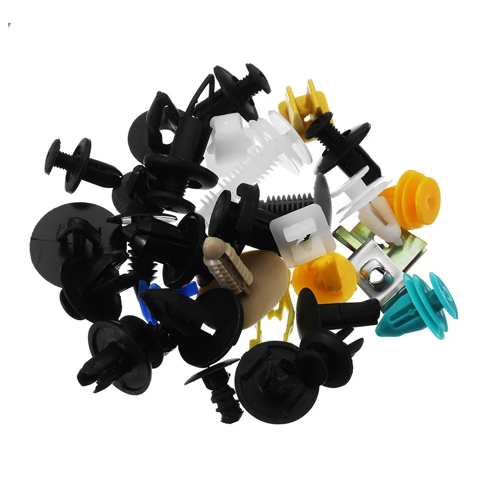 Универсальные 500 шт. смешанные автомобильные детали крепления зажим для