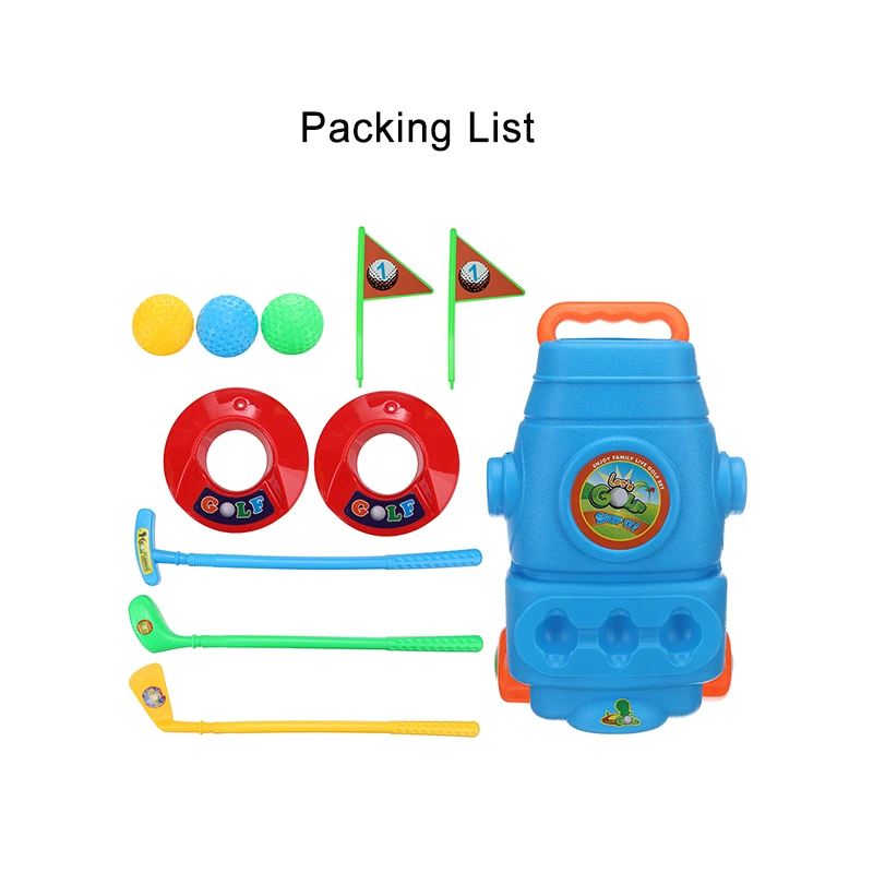 

Child Golf Sport Game Mini Practice Ball Sport Set Golf Toy Kid Children Professional Home Outdoor Golf Training Club Set