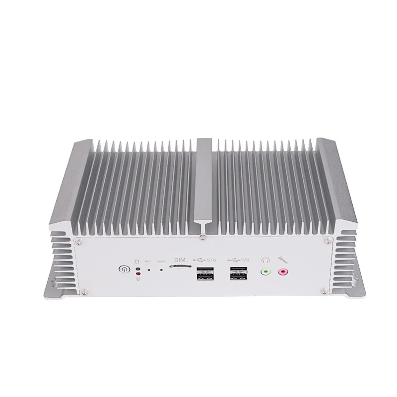 Экспертный промышленный мини ПК без вентилятора i5 8250U i7 7500U 2 * DDR4 Lans настольный