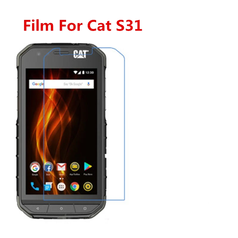 1/2/5/10 шт. ультратонкая прозрачная защитная пленка для HD ЖК-экрана с тканевой пленкой для очистки для Cat S31.