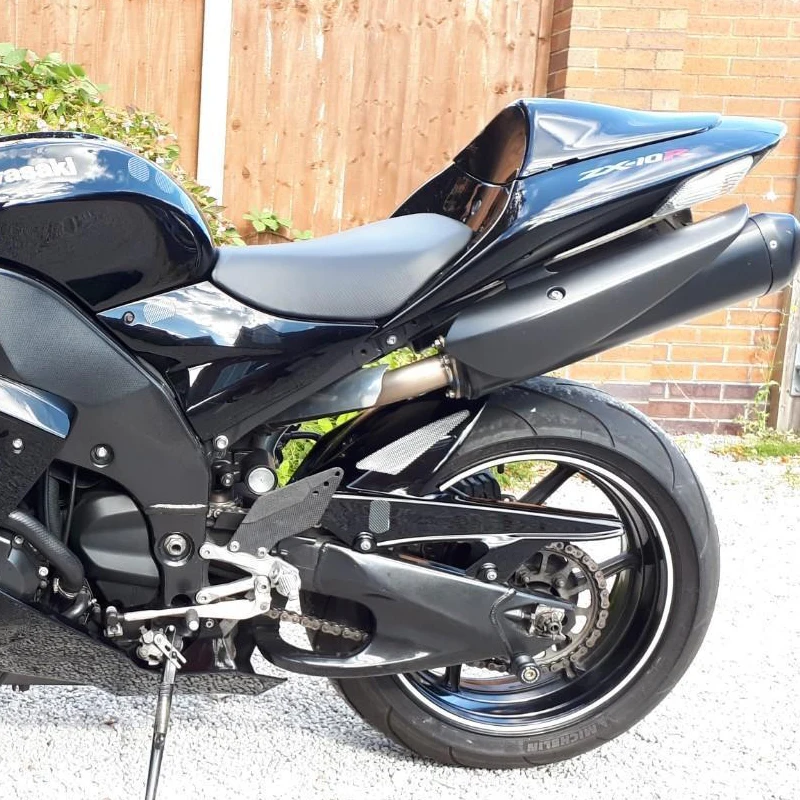 

Задний обтекатель сиденья для Kawasaki Ninja ZX-10R ZX10R ZX 10R 2006 2007, чехол на заднее сиденье, черный, зеленый, синий