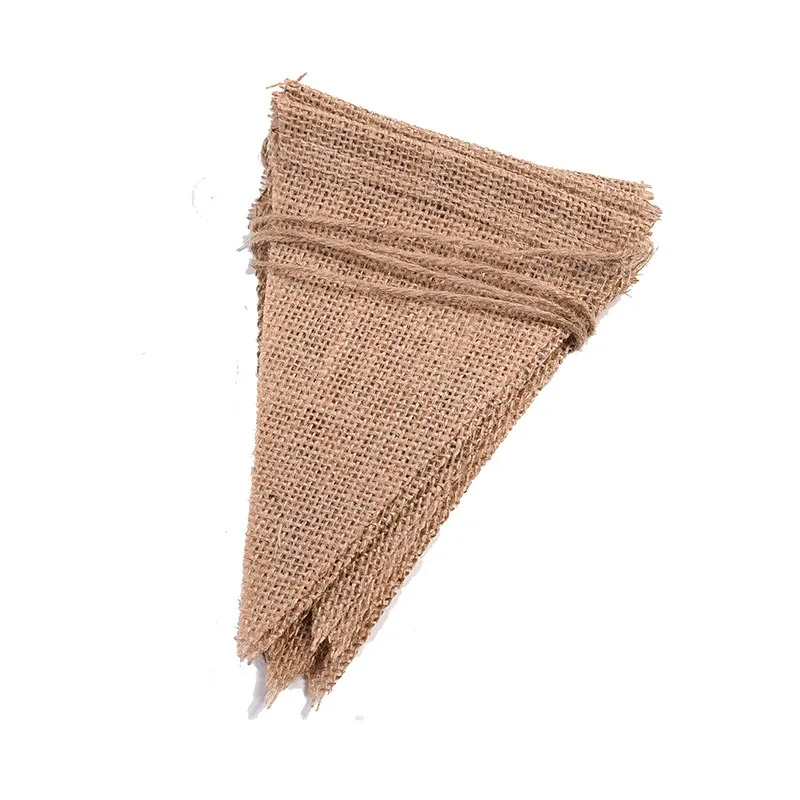 

Decorations Linen Hanging Flag with Ropes Islam Home Decors Party SuppliesEid Mubarak Banner Muslims Ramadan Mubarak