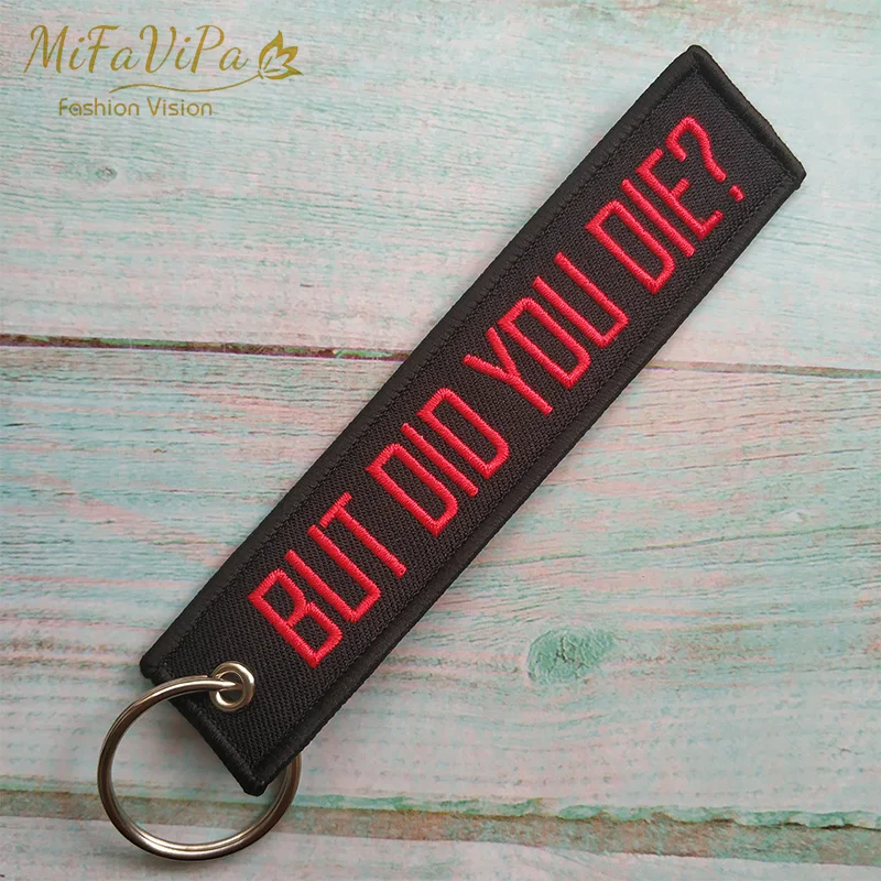 

Drop Shipping Fashion Trinket Customized Keychains llavero Safety Embroidery Customize Key Ring Chain for Aviation Gifts Trinket