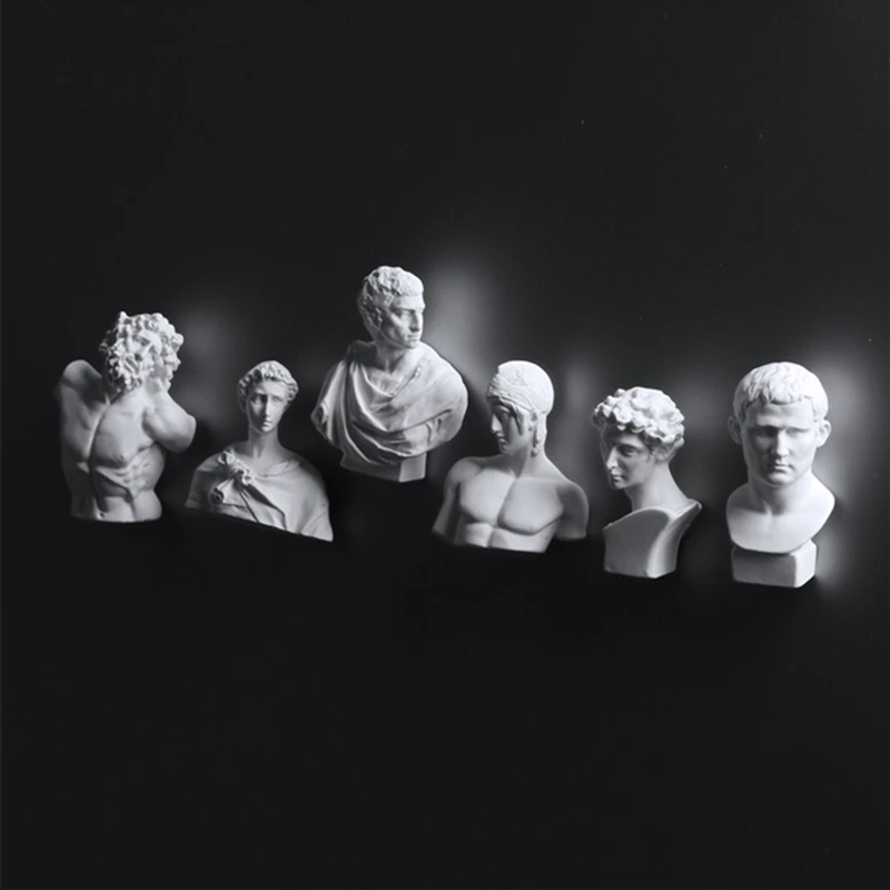 Декоративная статуя героя креативный магнит на холодильник винтажная