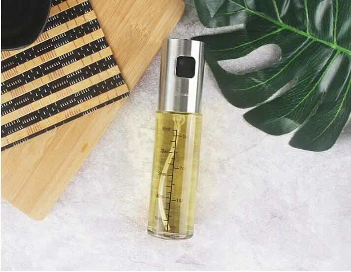 Кухонный Контейнер для масла из нержавеющей стали распылитель оливкового пустая