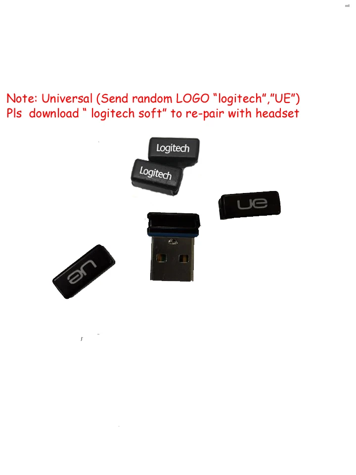 Используется: logitech H600 H800 UE3500 2 4 ГГц Беспроводная гарнитура наушники usb