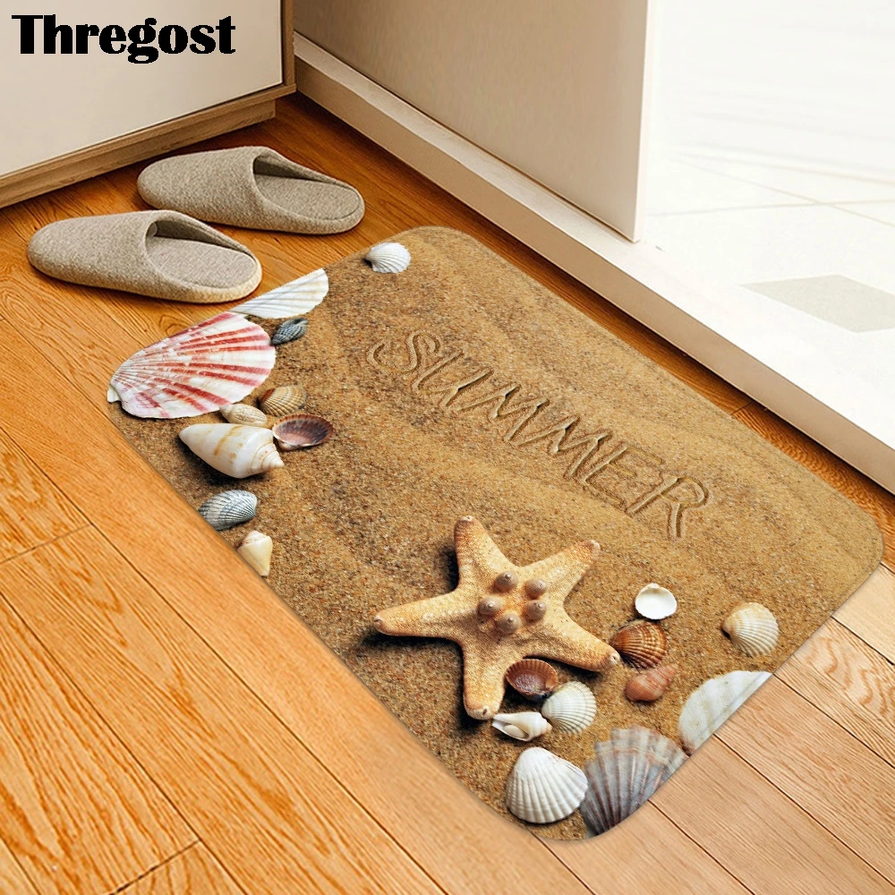 3D коврики для кухни с живописным принтом Thregost, нескользящий коврик для пола, Длинные коврики для двери, коврики для прихожей и кухни, нескользящий коврик для спальни (art.: 3a37705f91a) - 3a37705f91a