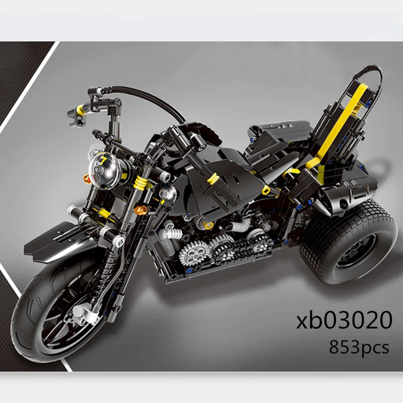 XINGBAO LepinED Technic MOC R1200 GS тяжелый мотоцикл модель строительные блоки игрушки для