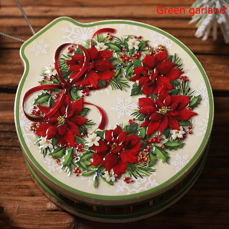 C Мини жестяная коробка с крышкой для хранения Коробки коробка для конфет, ювелирных изделий банки монета Рождественский подарок коробка - Цвет: C
