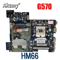 laptop motherboard for lenovo ideapad g570 hm66 mainboard piwg2 la 675ap ddr3 full tested