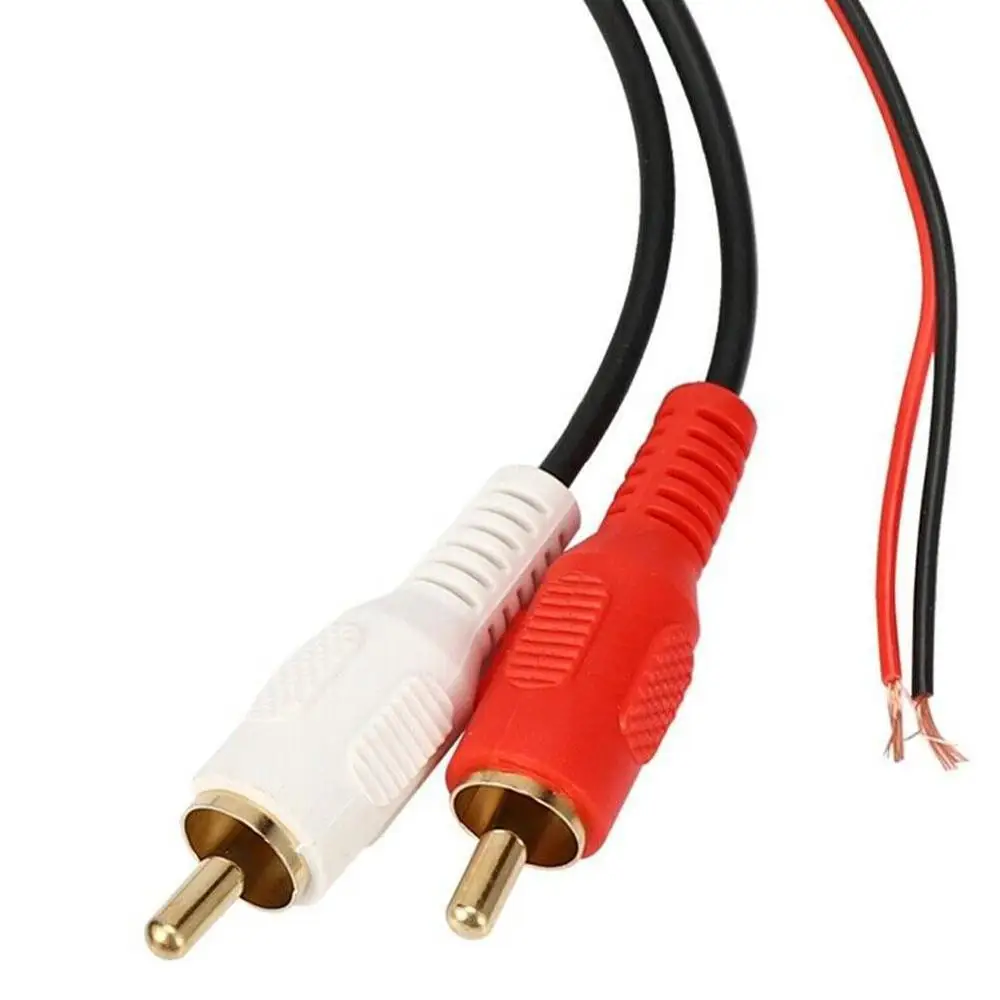 

Universal Bluetooth AUX Receiver Module 2 RCA Cable Adapter Car Radio Stereo Wireless o Input Music Play for Truck Auto