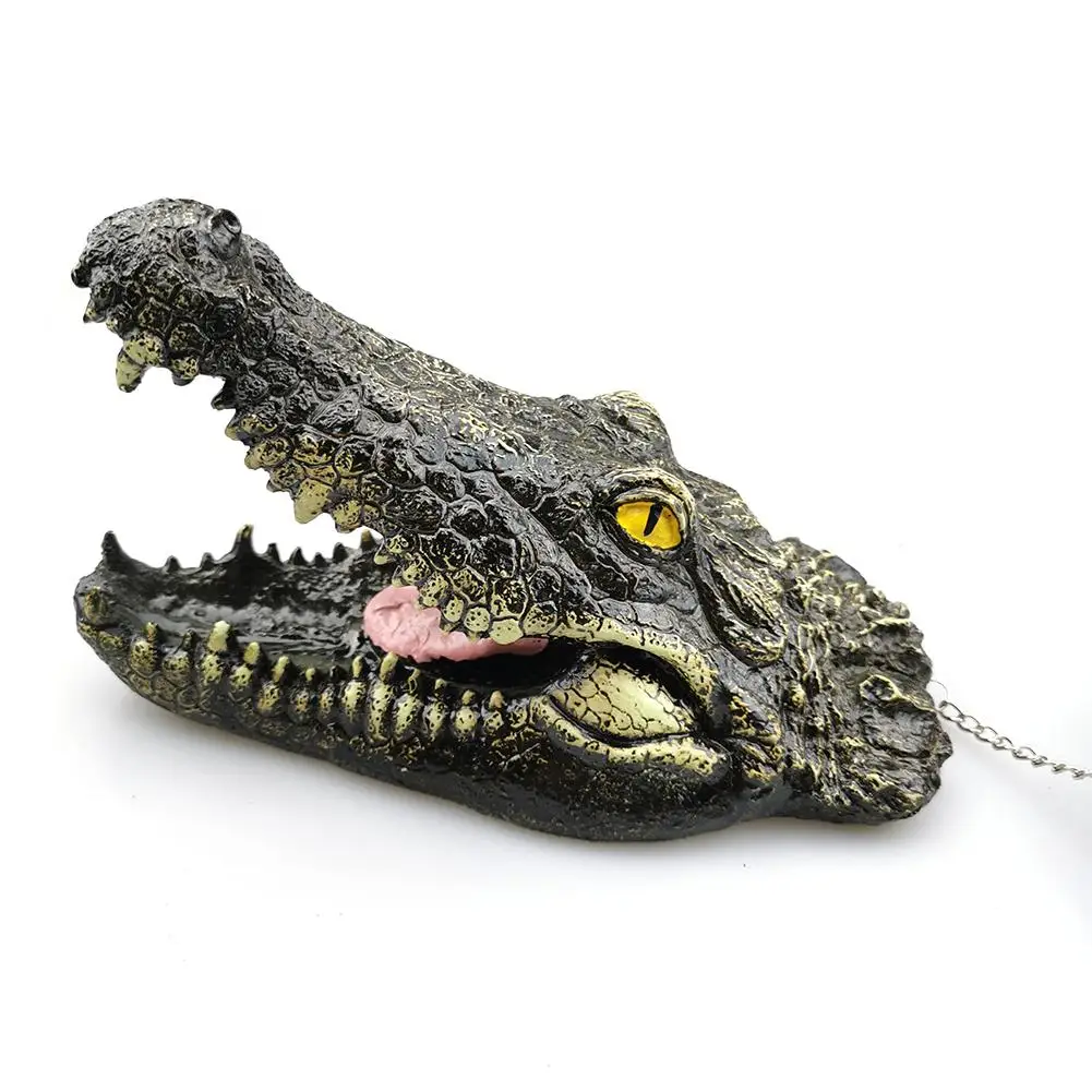 Трехсекционный плавающий садовый декоративный крокодиловый буй диск плавающая