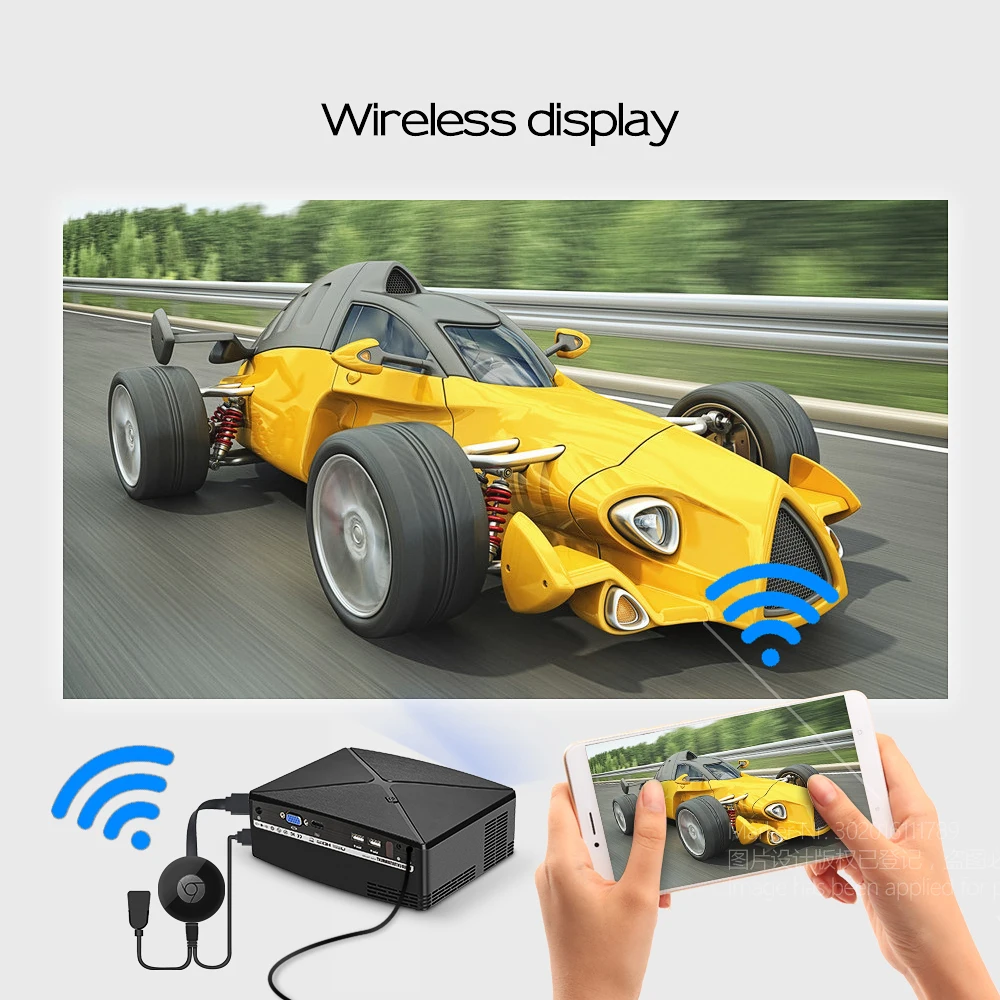 Беспроводной HD ключ TORA DOLA поддержка подключения проектора. ТВ. Монитор (HD вход)