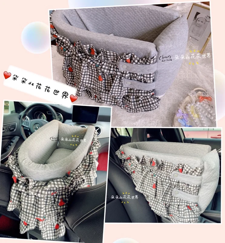 

Pet car seat cover Dog car seat Original pet cat and kennel car seat cushion car seat fully removable and washable anti-dirty
