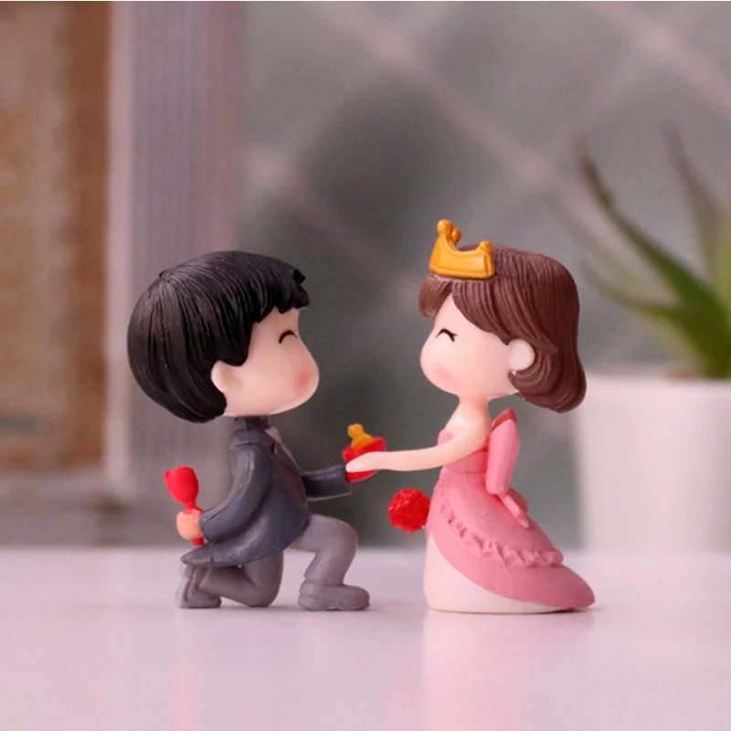 Предложение украшения для пары кукол семейное украшение свадебного торта