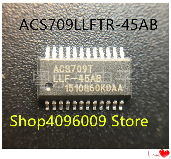Новинка 10 шт./лот ACS709LLFTR-45AB-T ACS709LLF-45AB-T ACS709 SSOP-24 | Электроника