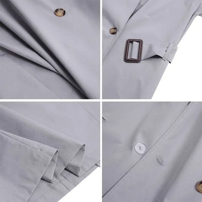 

Women's Long Jackets Stylish Lapel Trench ZANZEA 2021 Autumn Casual Long Sleeve Coats Female Double Breasted Windbreakers 5XL