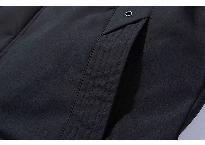 8XL мужские зимние Длинные повседневные теплые толстые меховые куртки с воротником мужские парки новые роскошные ветрозащитные водонепроницаемые парки с капюшоном мужские пальто