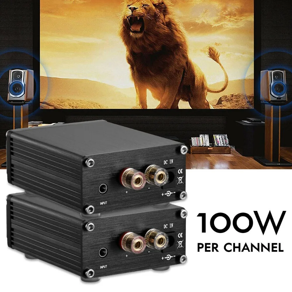 Douk аудио hi-fi 100 Вт мини TPA3116D2 сабвуфер/полночастотная мощность моно-усилитель канала цифровой аудио усилитель