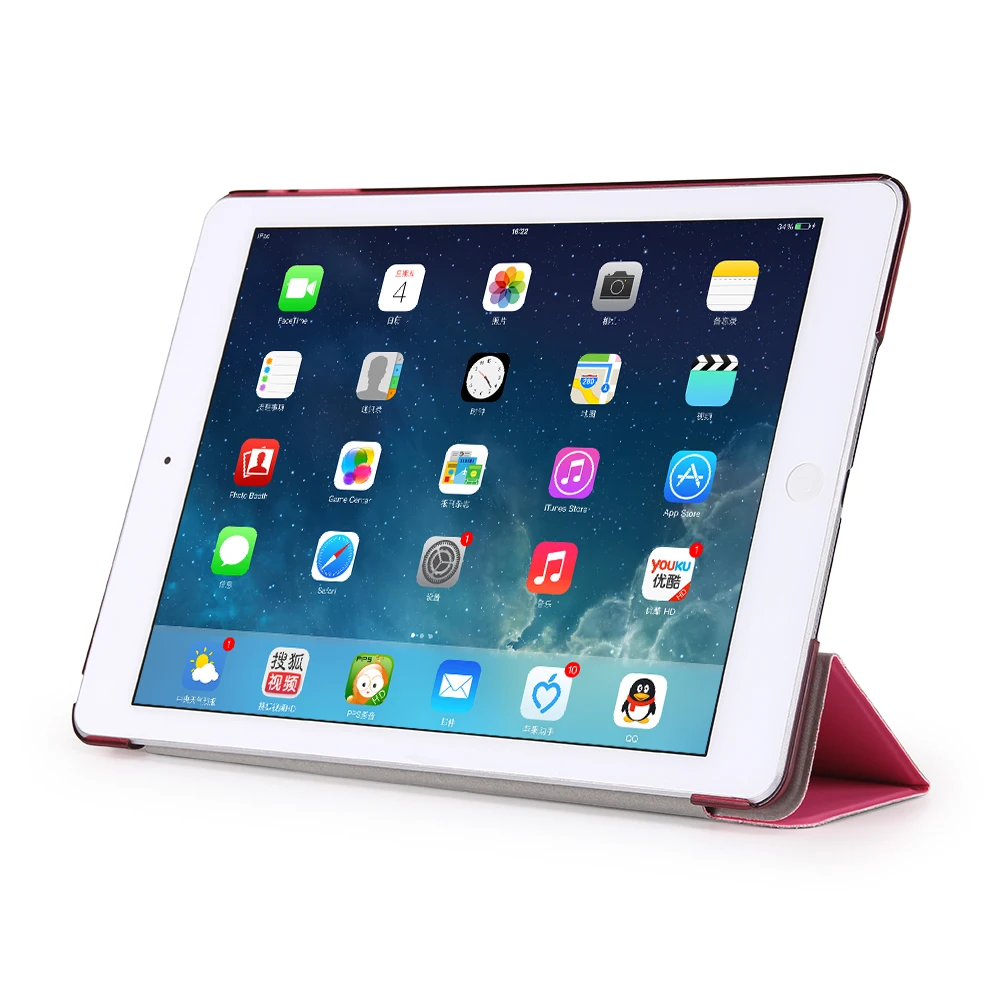 HUEVN PC кожаный чехол для Apple iPad mini 1 2 3 модный умный + полупрозрачный Mini 4 5 (2019) |
