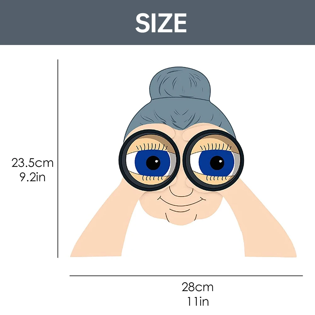 

Garden Fence Decor Nosy Grandpa Grandma Ornament Fun Decoration Add More Fun Rt Illustration Looks Cute And Beautiful Ideal Gift