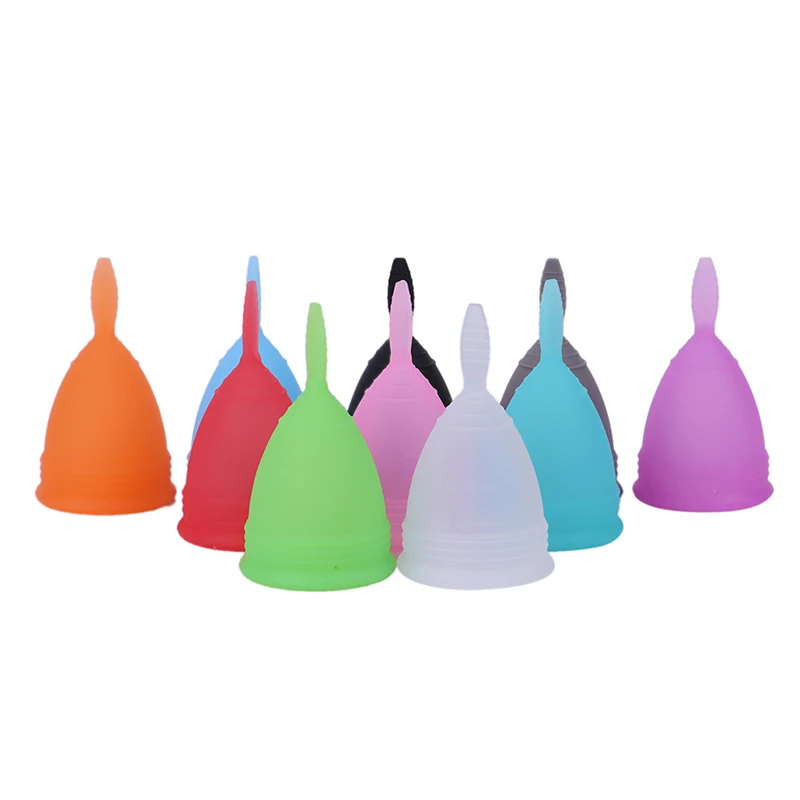 

1 шт. силиконовые менструальные чаши для женской гигиены многоразовые женские чаши для периода здоровья менструальные дамские чашки