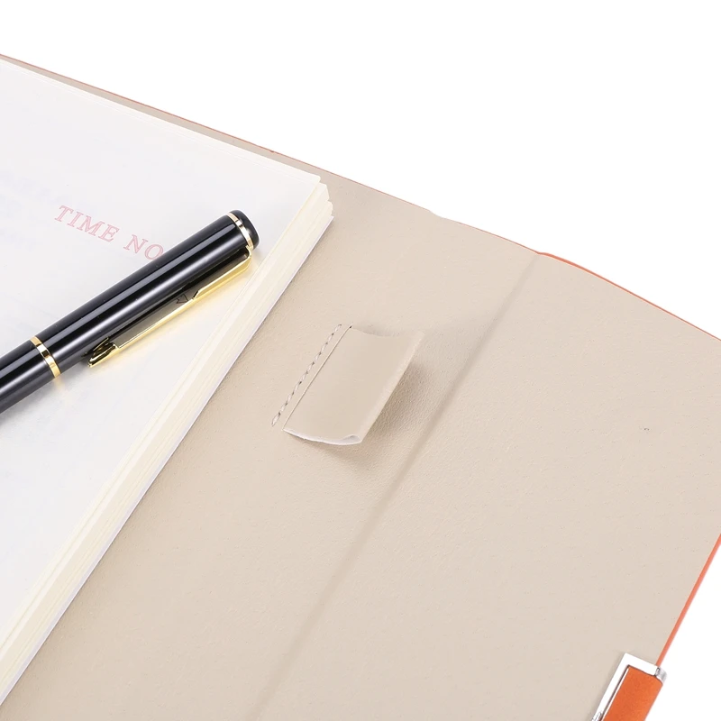 

Luxury Metal Binder Spiral Business Notebook Kawaii A5 Three-Fold Loose-Leaf Notepad School Office Stationery